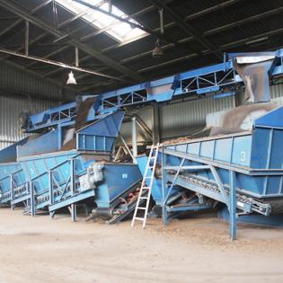Potting soil  1,4 million m³ p.a.