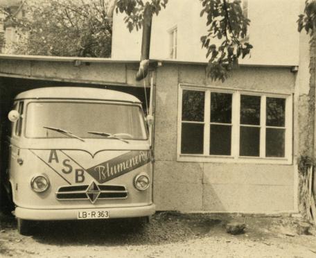 Potting soil factory in Neckargröningen (1960)