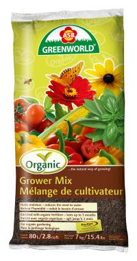ASB Greenworld Organic Grower Mix,  80 L / 2.8 cu.ft.